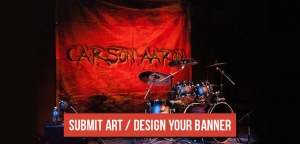 stage backdrop 8x10 band banner